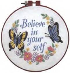 Believe in Yourself Crewel kit