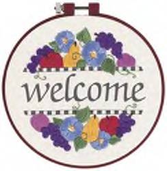 Summer Welcome crewel kit
