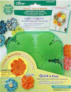 Clover Quick Yo-Yo Maker Shamrock Shape Large