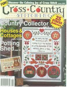 2001 June Issue Cross Country Stitching