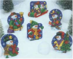 Frosty Friends Ornaments