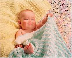 Easy Crocheted Baby Blankets Collection 1