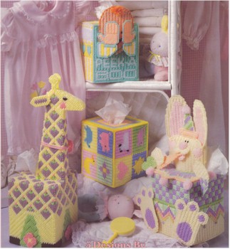 More Baby Boutiques in Plastic Canvas