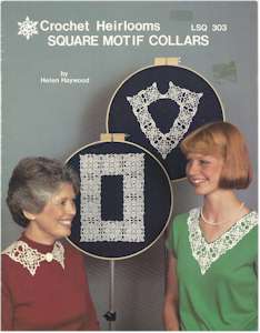 Crochet Heirlooms Square Motif Collars