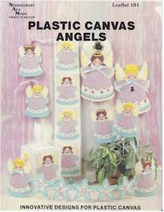 Plastic Canvas Angels