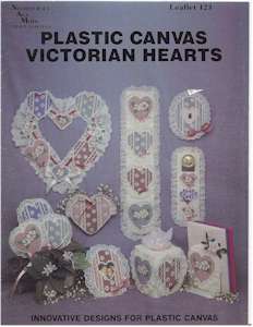 Plastic Canvas Vicorian Hearts