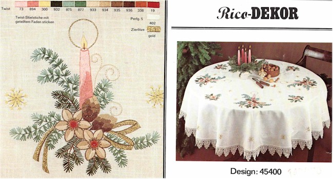 Rico Oval tablecloth