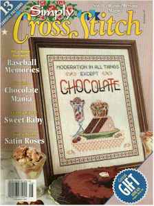 Simply Cross Stitch Magazines May/June 1998