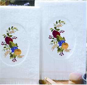 Fruit Terry Accent Towels