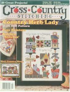 1997 October Issue Cross Country Stitching