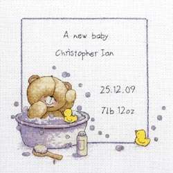 Bath Time Birth Sampler