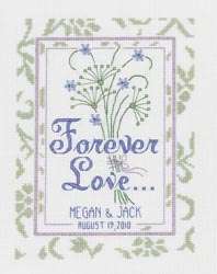 Forever Love Wedding Sampler