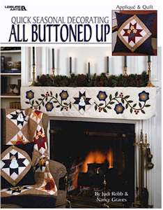 Quick Seasonal Decorating All Buttoned Up
