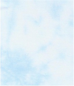 Summer Sky Hand Dyed Jobelan 13x17
