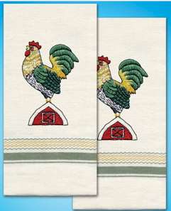 Rooster Towels