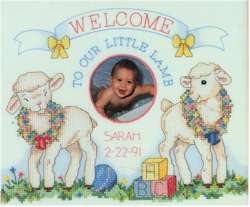 Little Lambs Photo Frame - Click Image to Close