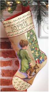 Christmas Morning Stocking - Click Image to Close