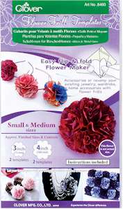 Clover Flower Frill Templates Small and Medium - Click Image to Close