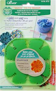 Clover Quick Yo-Yo Maker Shamrock Shape Small