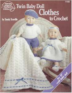Twin Baby Doll Clothes to Crochet