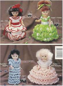 Birthstone Dolls Volume Two: July Through December - Click Image to Close