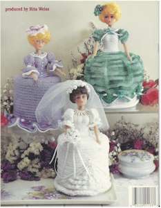 Thread Crochet Bathroom Tissue Dolls - Click Image to Close