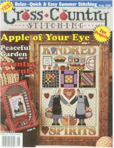 2000 August Issue Cross Country Stitching