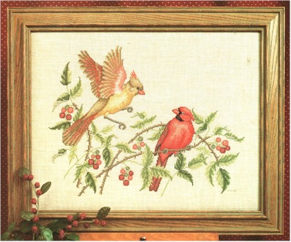 Red Birds and Raspberries