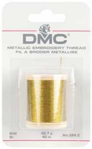 DMC Gold Metallic Thread - Click Image to Close
