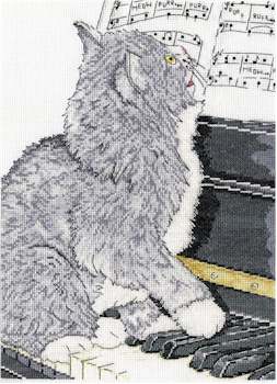 Piano Cat - Click Image to Close