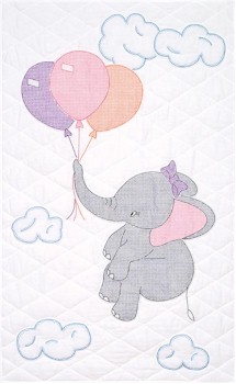 Elephant Quilt Top - Click Image to Close