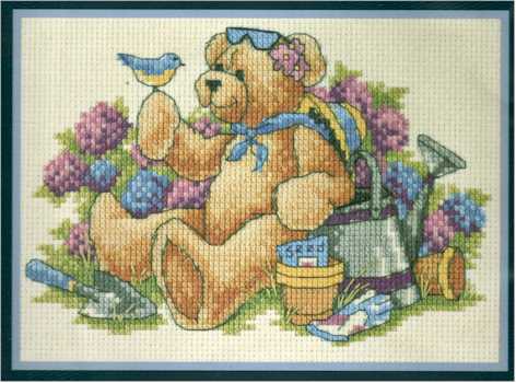 Garden Bear - Click Image to Close