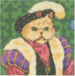 Courtly Cat - Click Image to Close