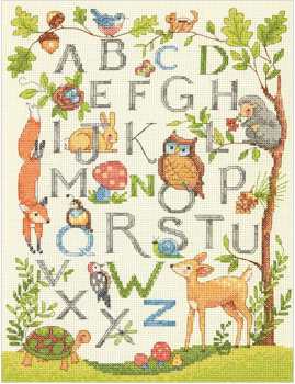 Wooded Alphabet - Click Image to Close