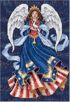 Patriotic Angel - Click Image to Close