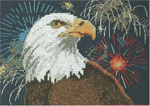 Fireworks Eagle - Click Image to Close