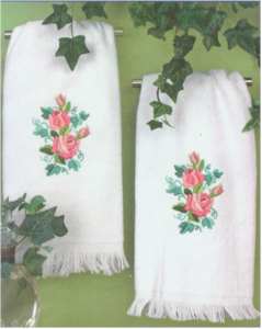 Roses and Ivy Gues Towels