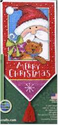 Santa & Teddy Banner - Click Image to Close