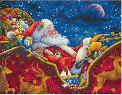 Santa's Midnight Ride - Click Image to Close