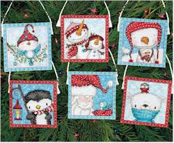 Frosty Friends Ornaments - Click Image to Close