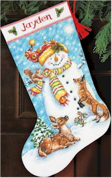 Winter Friends Stocking - Click Image to Close