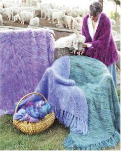 Marvelous Mohair Shawls & Afghans - Click Image to Close