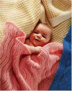 Easy Knit Baby Blankets Collection 1 - Click Image to Close