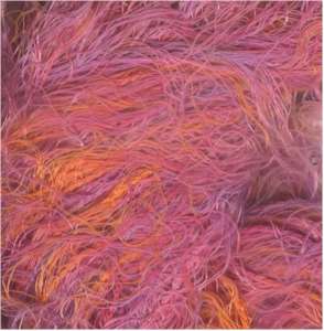 NY Yarns Feather #9 Berry Print - Click Image to Close