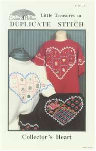 Collector's Heart Duplicate Stitch - Click Image to Close