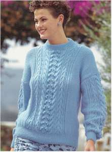 Cabled Sweater