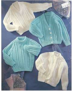 Round & V neck Sweaters & Cardigans For Kids