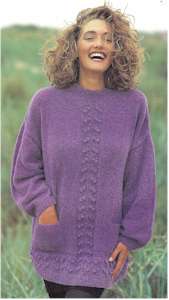 Lady's Longline Sweater