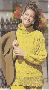 Lady;s Longline Sweater