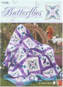 Chasing Butterflies Cross Stitch Blocks for Quilts - Click Image to Close